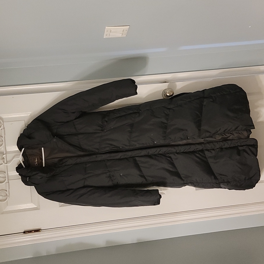 Long down filled coat